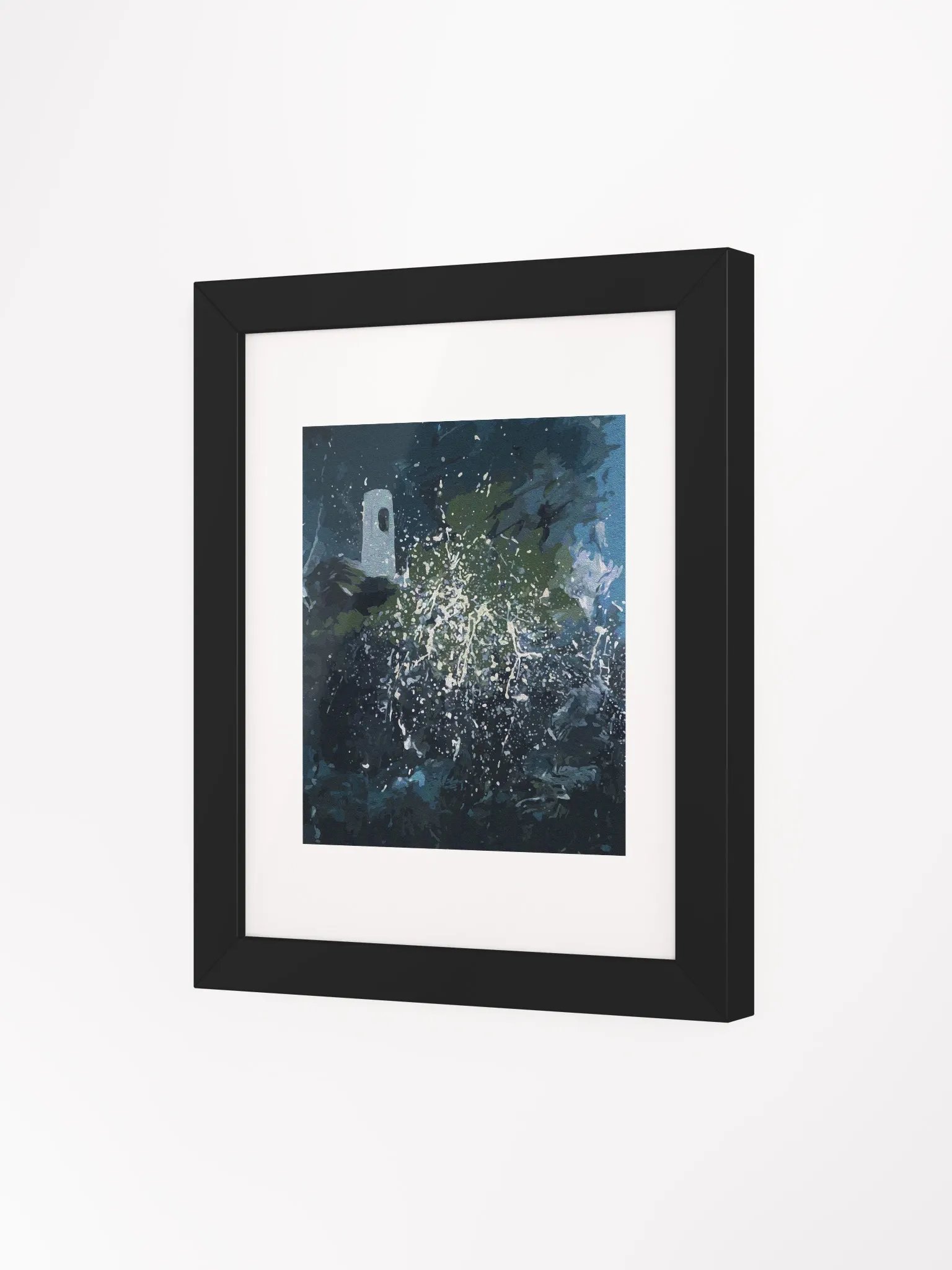 "Faro Abstracto" Framed Matte Poster product image (3)