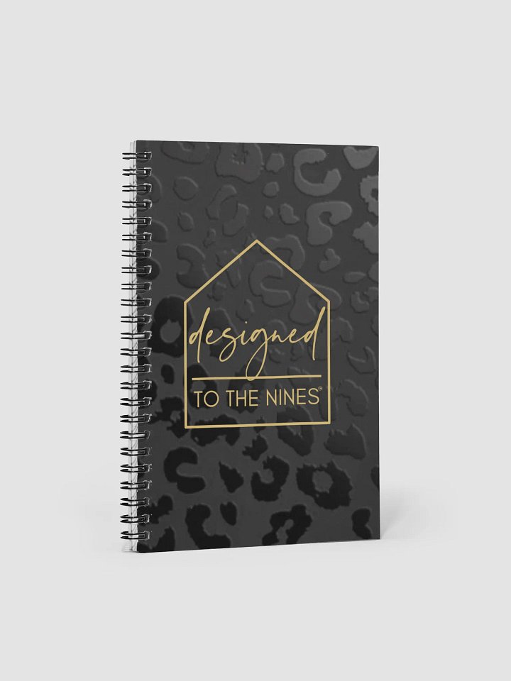 DESIGNED TO THE NINES NOTEBOOK product image (1)