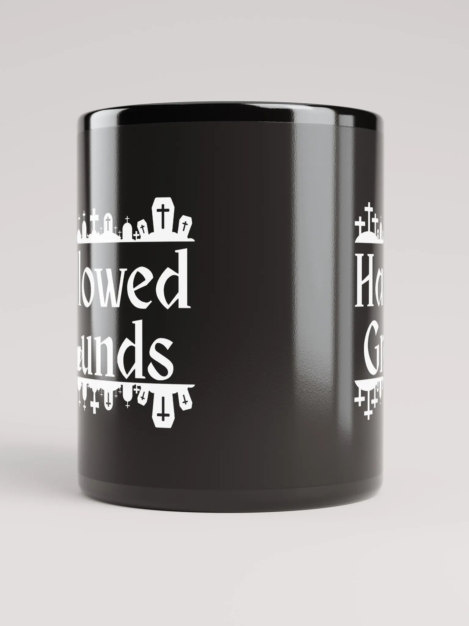 Hallowed Grounds Black Mug product image (9)