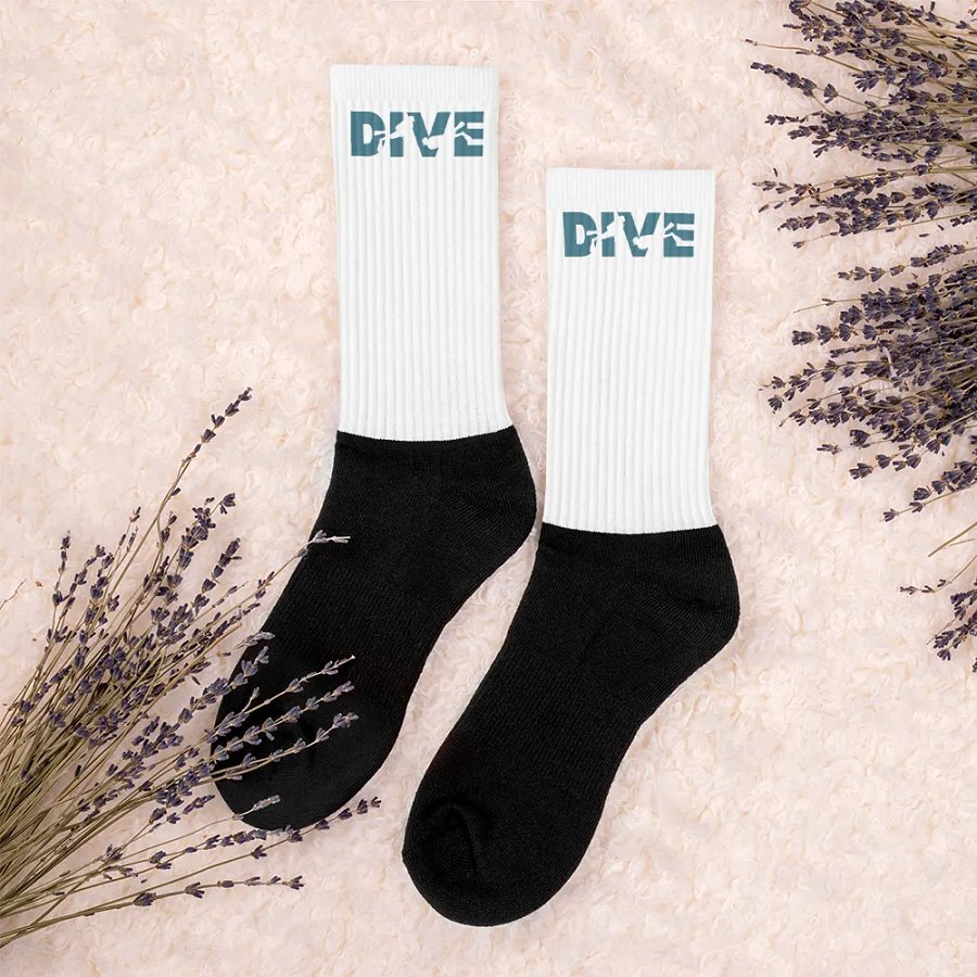 DIVE - White Socks product image (6)