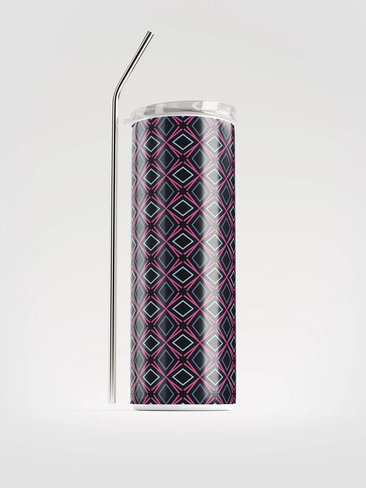 Geometric Illusion Stainless Steel Tumbler product image (1)