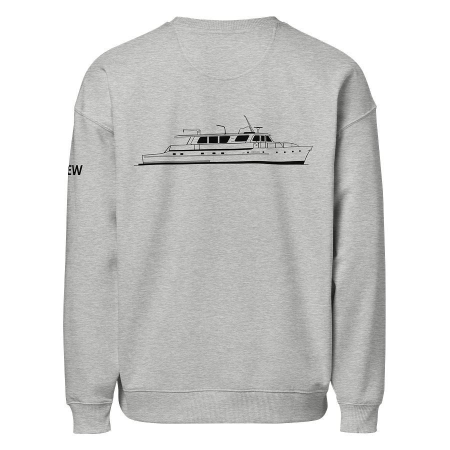 Tangaroa "Crew-Only" Organic Oversized Sweatshirt – Relaxed Fit, Built to Last (Light Colours) product image (2)
