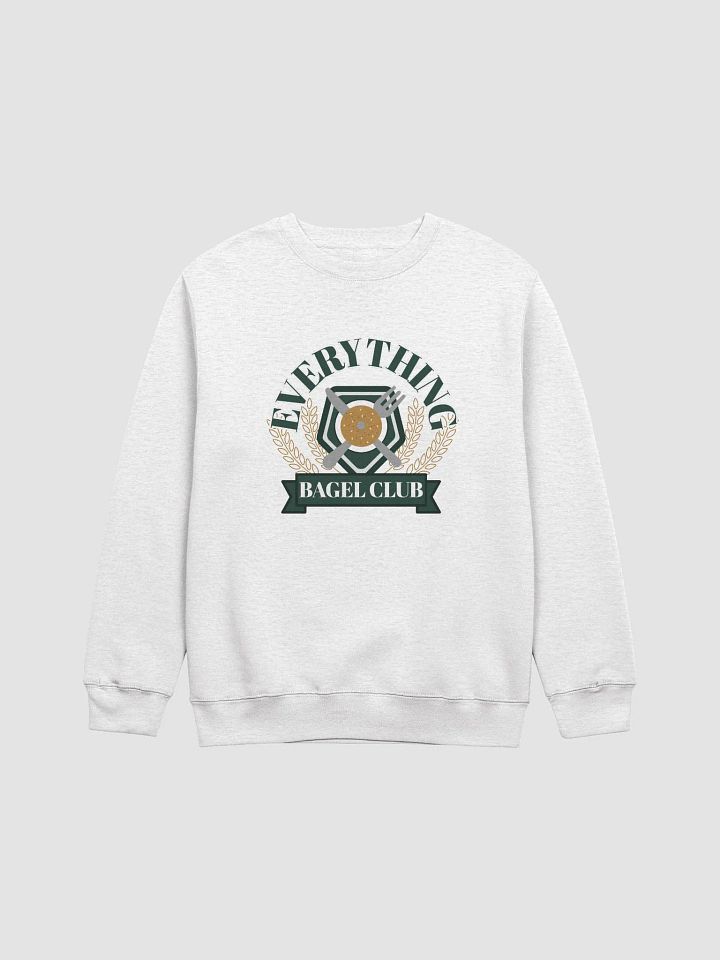 Bagel Enthusiast Club Crewneck Sweatshirt product image (2)
