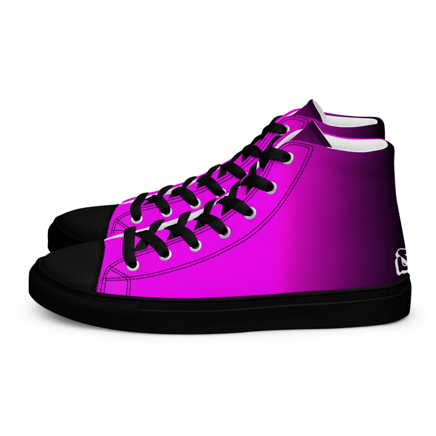 STRAIGHT VIBIN NEON COLOR FADE STYLE WOMEN'S CANVA SHOES product image (1)
