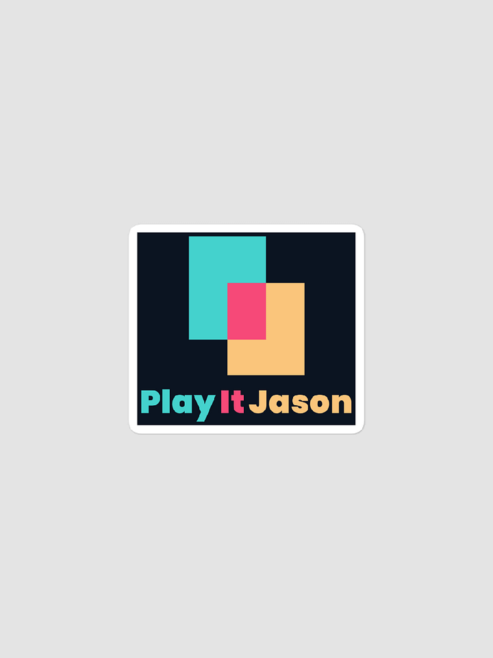 PlayItJason Logo Sticker product image (1)