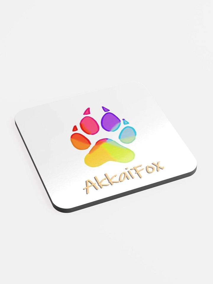 Rainbow Paw Corked Coaster product image (2)
