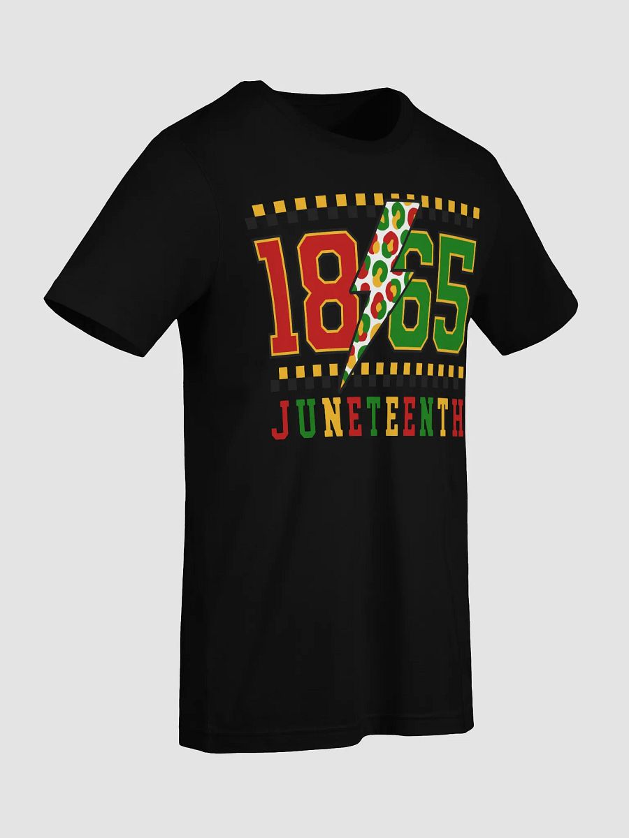 Juneteenth 1865 Lightning Bolt T-Shirt product image (41)