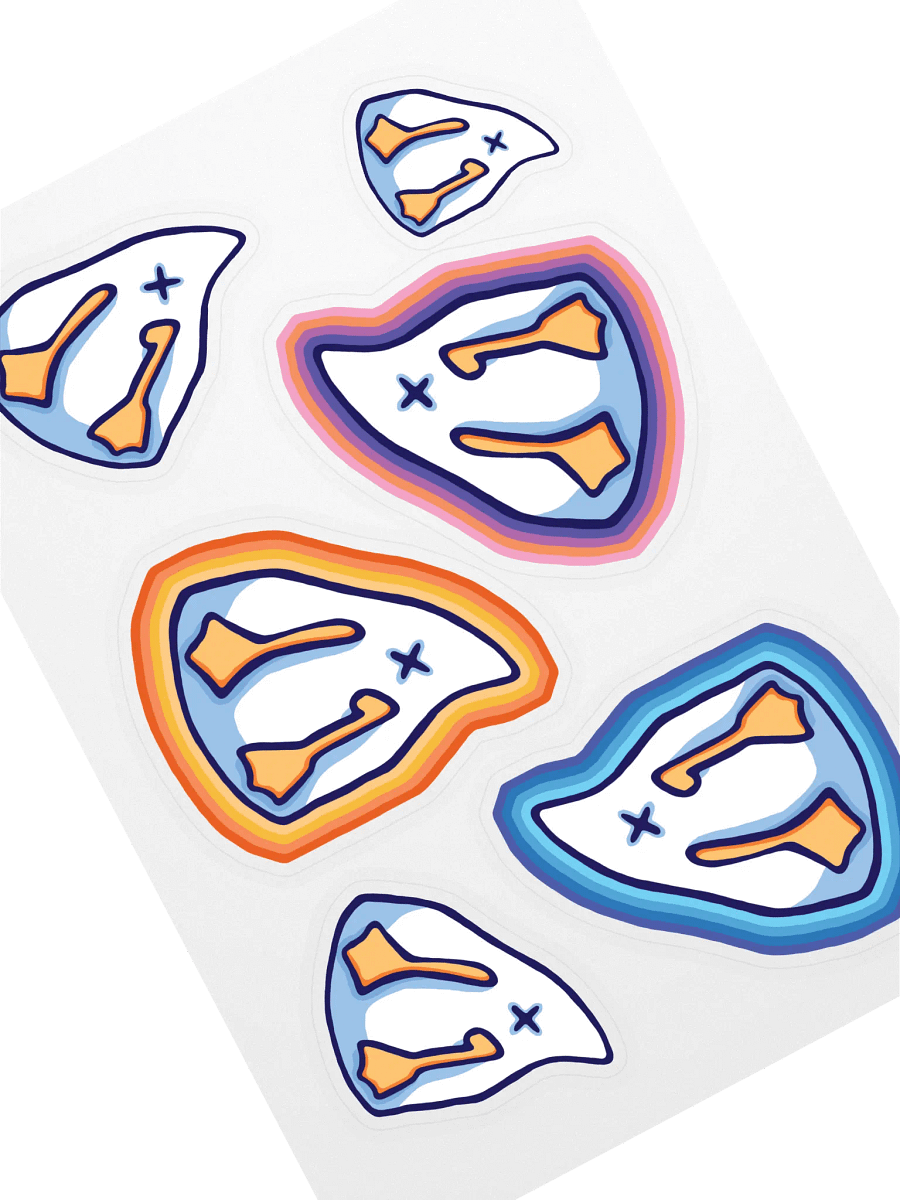 Duck Butt Stickers product image (1)