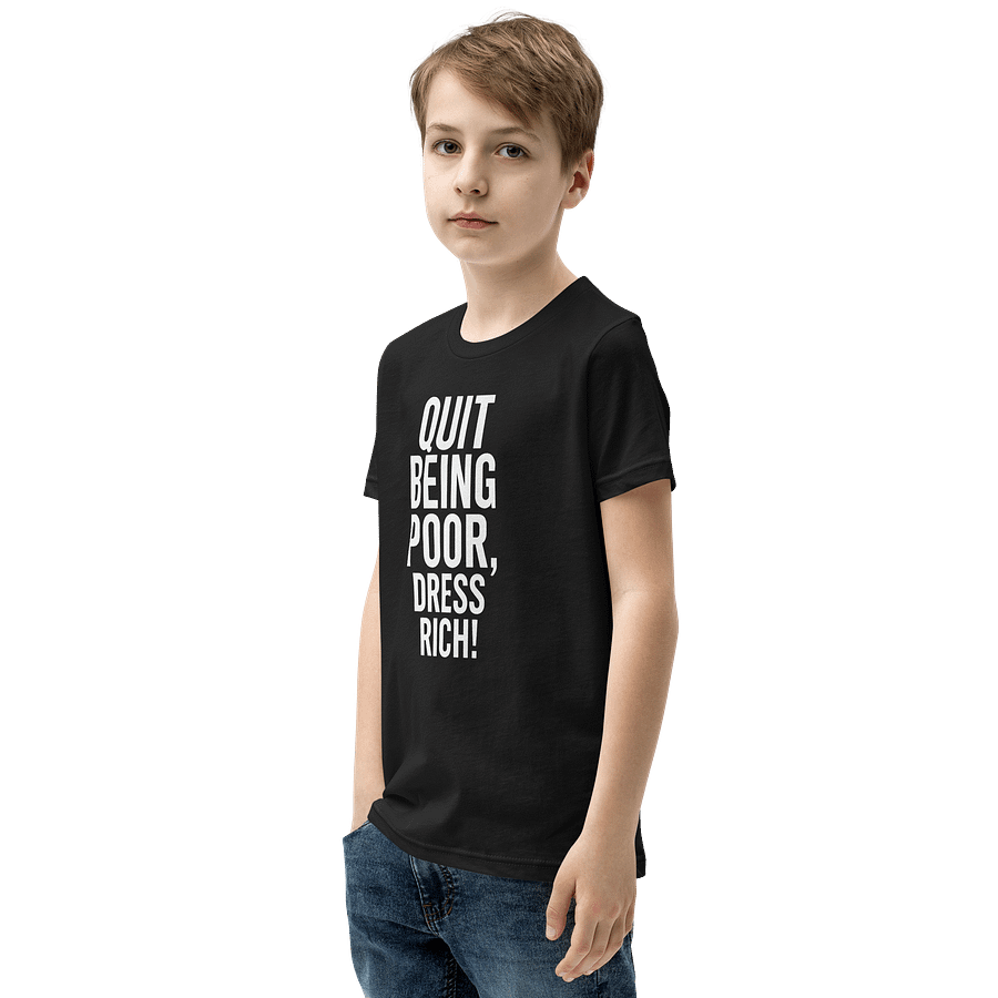 Rich Kid Vibes Youth T-Shirt product image (3)