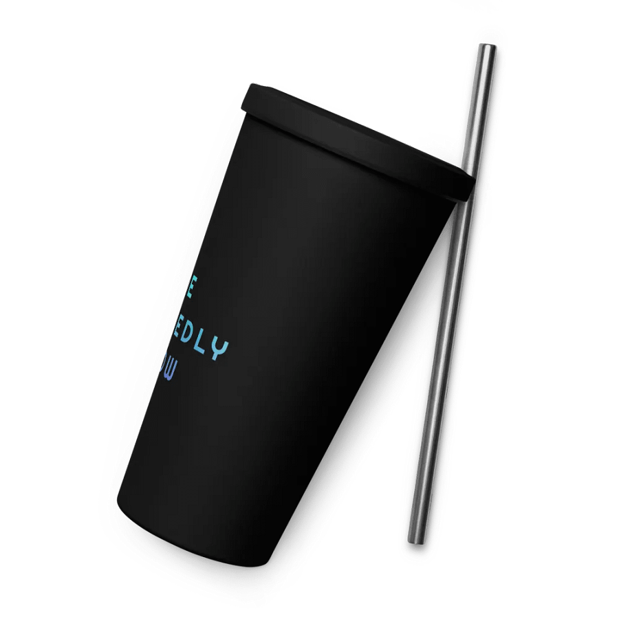 The Allegedly Show Black Matte Water Bottle product image (8)