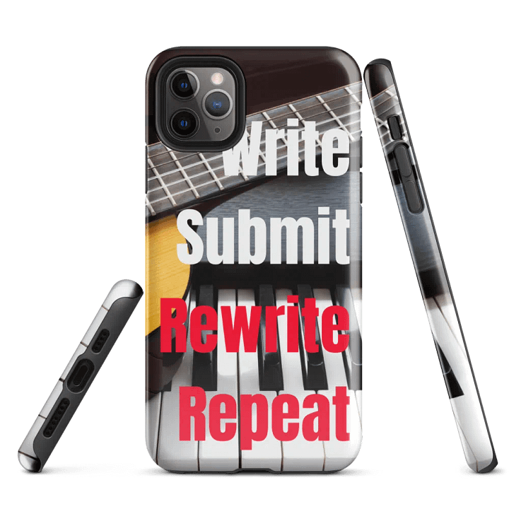 'Write Submit Rewrite Repeat' Inspirational iPhone Tough Case product image (5)