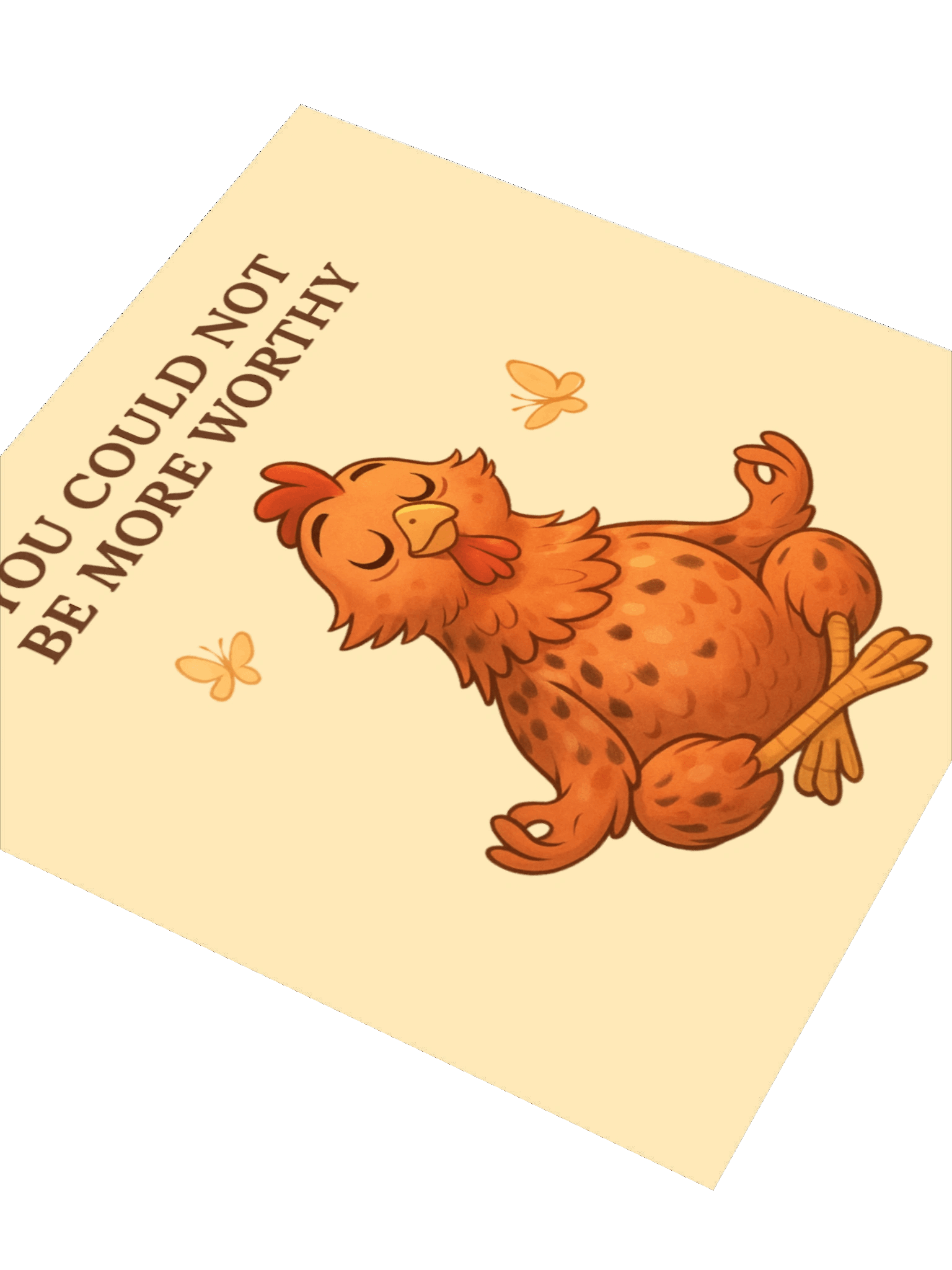 You Could Not Be More Worthy - Sticker product image (3)