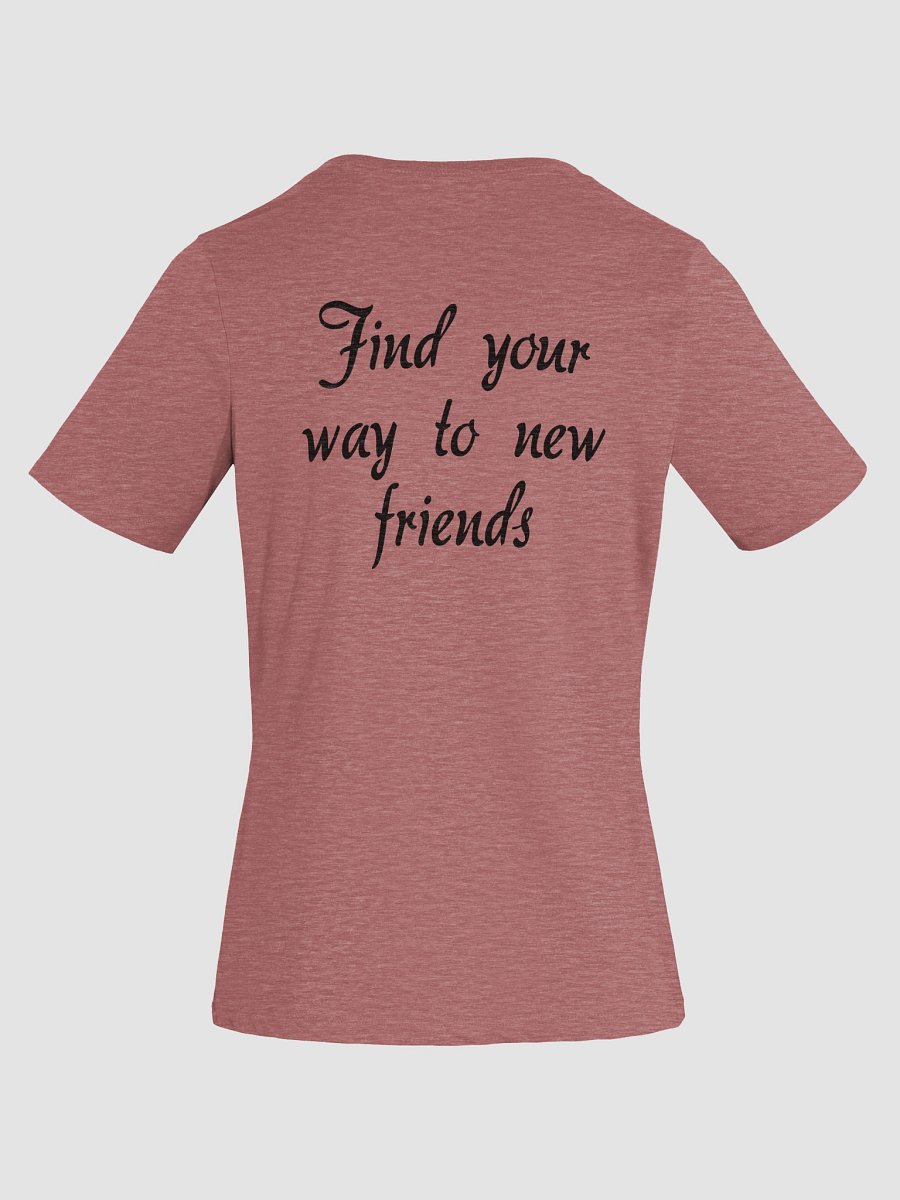BaB Compass Women's V Neck Tee - Black Logo product image (9)