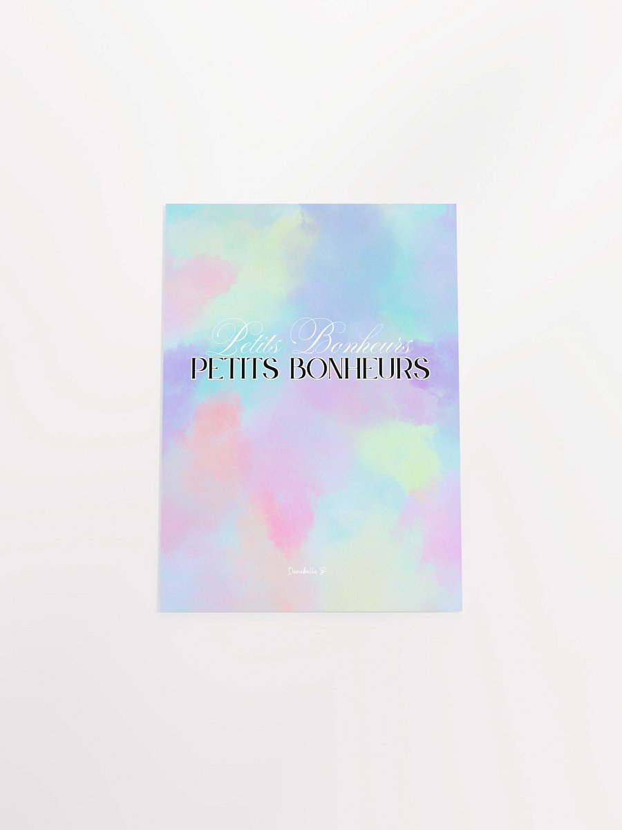 Poster Pastel Nuances de Lumière - Petits bonheurs - Cadeau Inspirant product image (8)