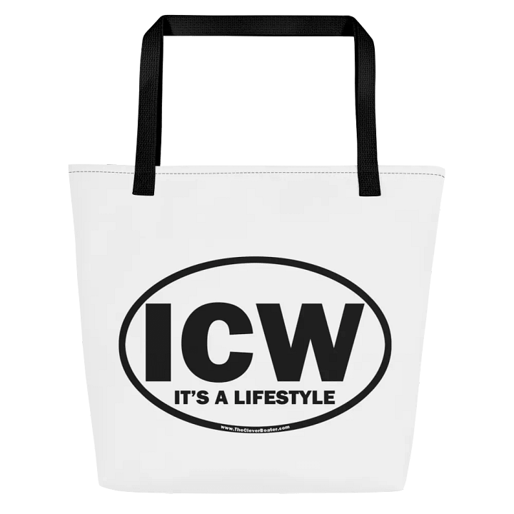 ICW - It's A Lifestyle - Canvas Tote product image (4)