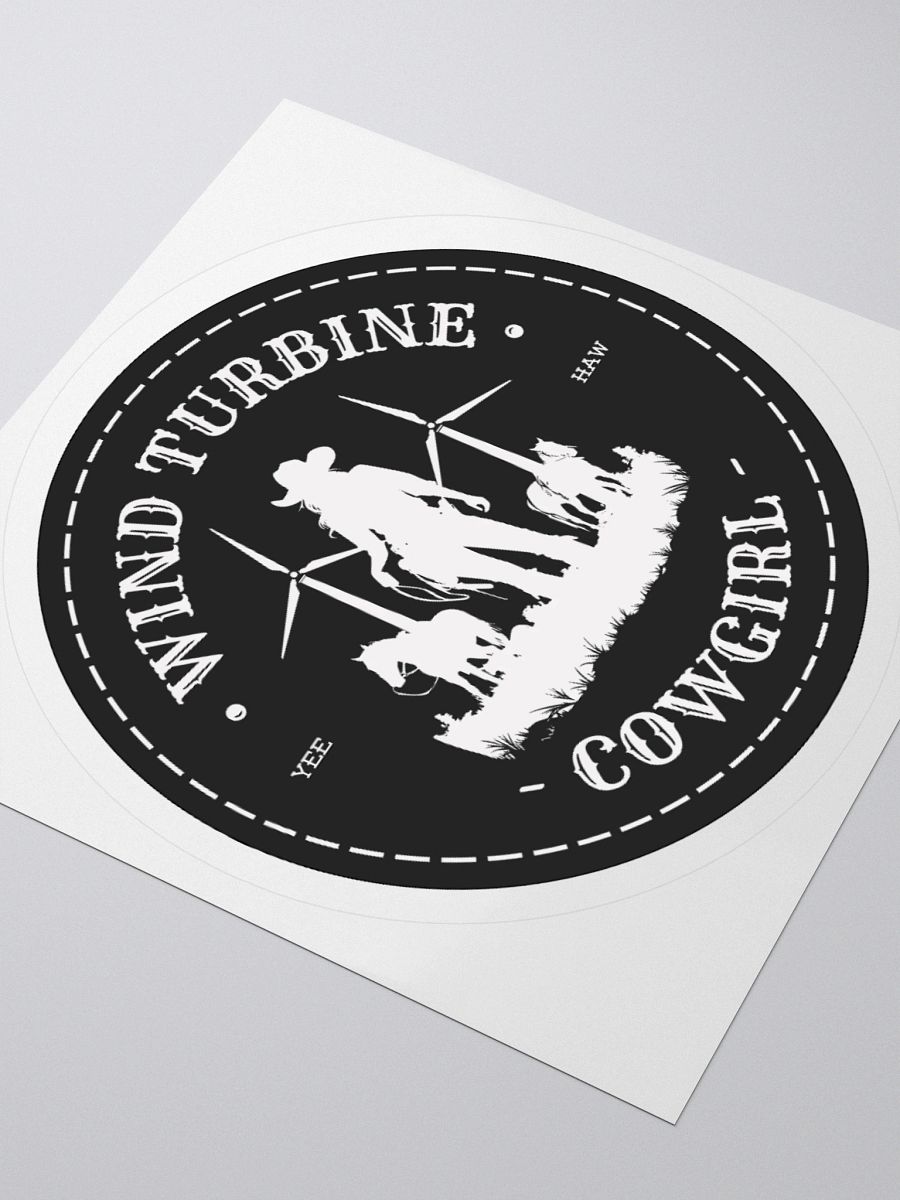 Wind Cowgirl Sticker product image (1)