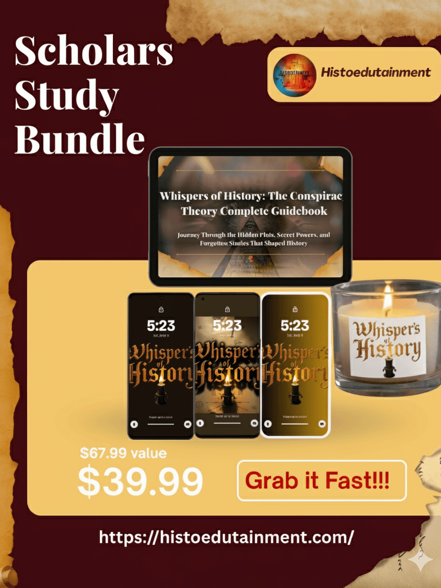 Whisper's of History bundle ( Soy Wax Candle + Digital files) product image (1)