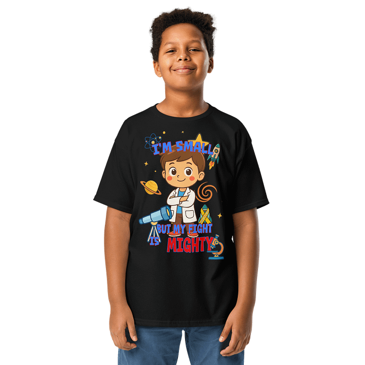 My Fight is Mighty-Youth-Boy-Childhood Cancer Awareness product image (1)