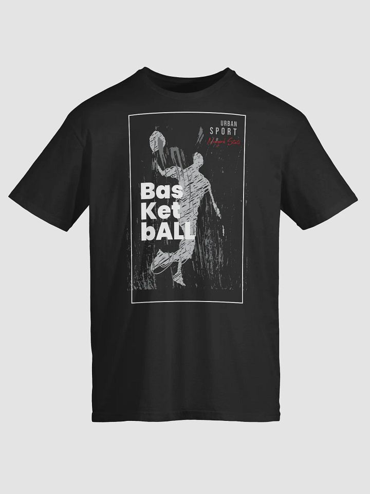 Sketch Basketball Player Abstract T-Shirt product image (1)