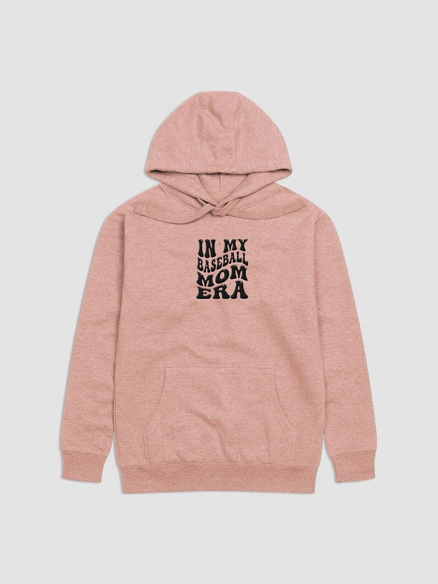 'IN MY BASEBALL MOM ERA' embroidered hoodie product image (1)
