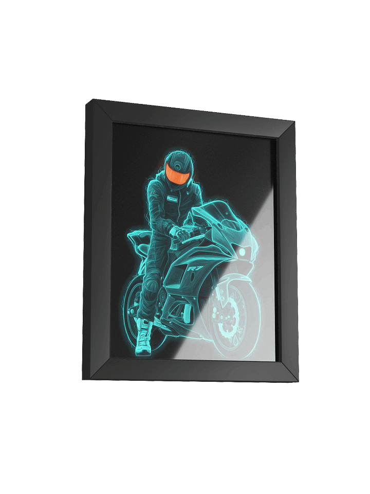 Neural Riders Framed Poster product image (18)