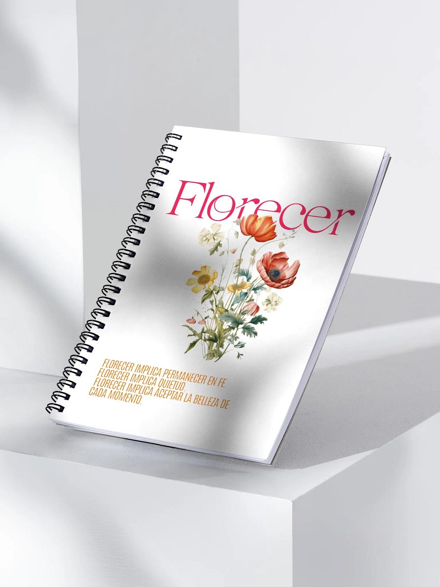 Florecer Blossom Spiral Notebook product image (3)