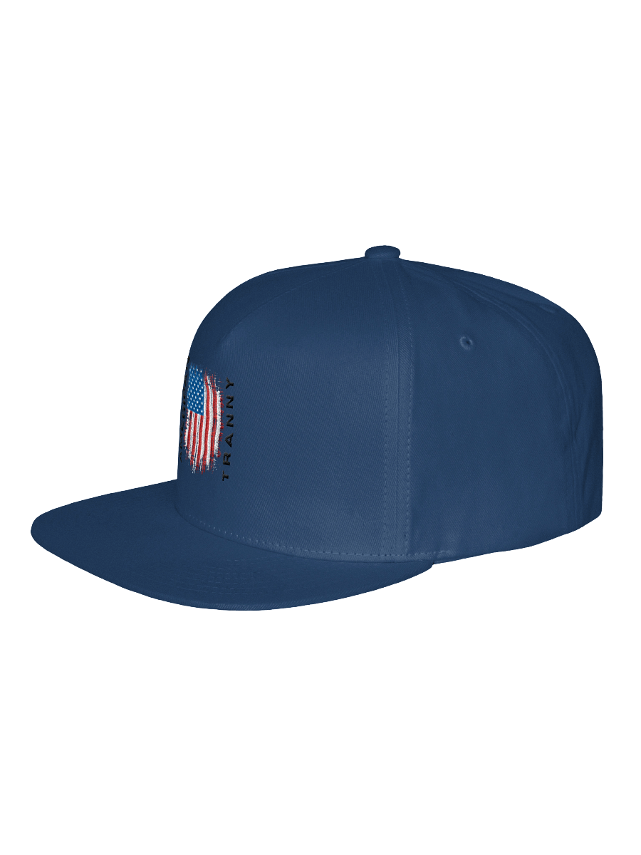 [Buck Angel Shop] American Tranny Full Flag Snapback Hat product image (2)