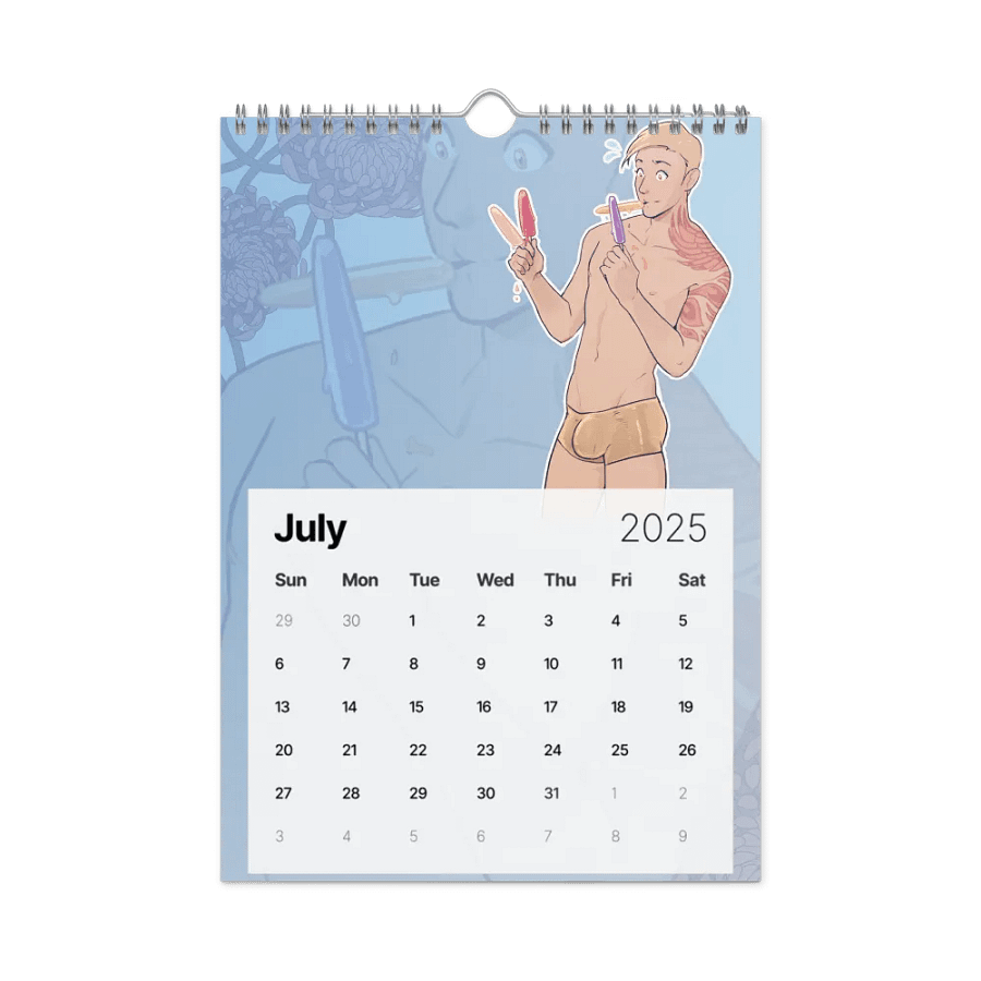 2025 Familiar Pinup Wall Calendar product image (5)