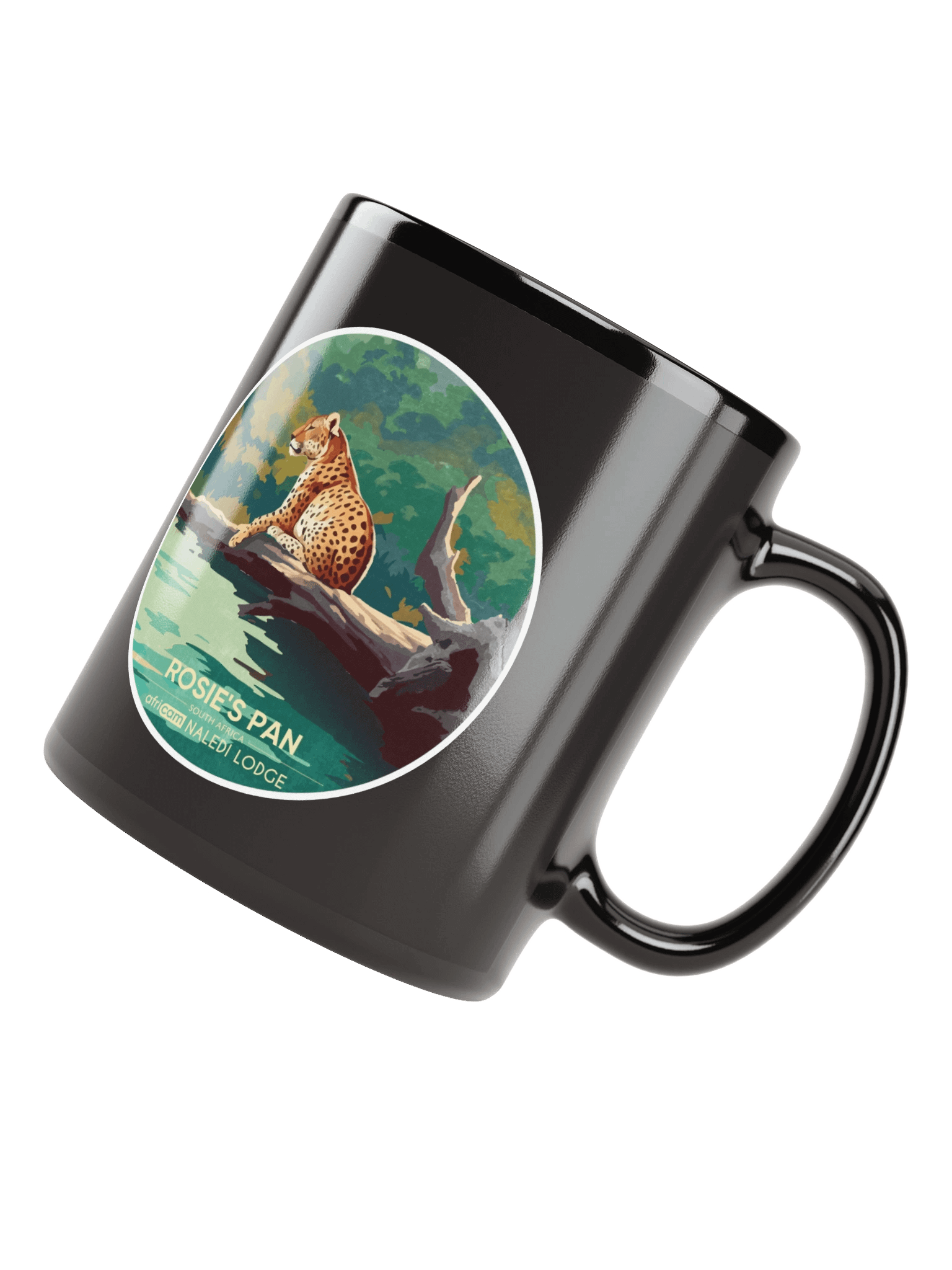 Rosie's Pan Mug (Black) product image (7)