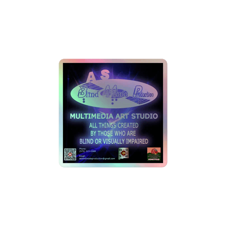 AS BMP HOLLOGRAPHIC STICKER product image (1)