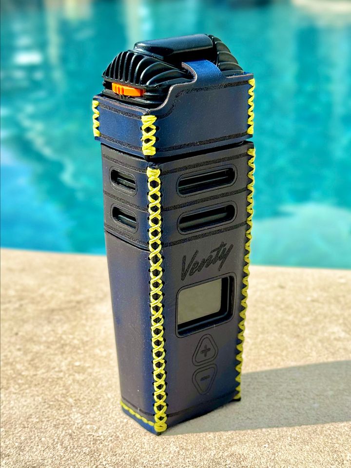 Leather SedHed Venty Case - Blue and Yellow product image (2)