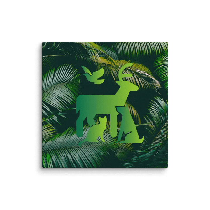 Endangered Species - Mexico - Tropical Mystery Green Logo Canvas Art product image (1)