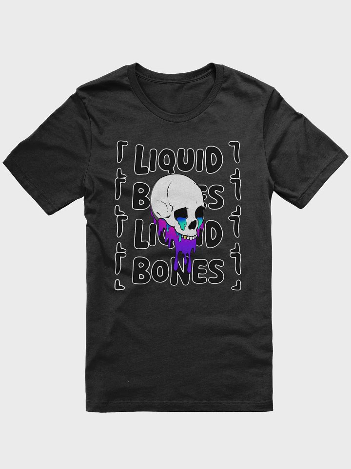 Melting Skull Liquid Bones T-Shirt product image (1)