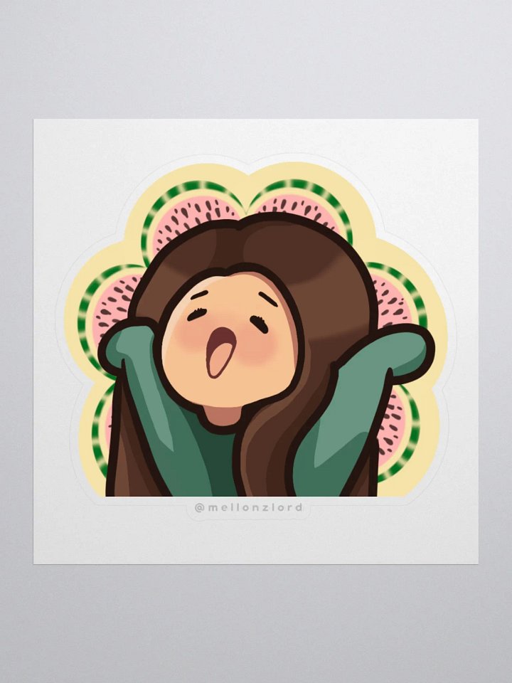 Mellonzlord Sticker product image (1)