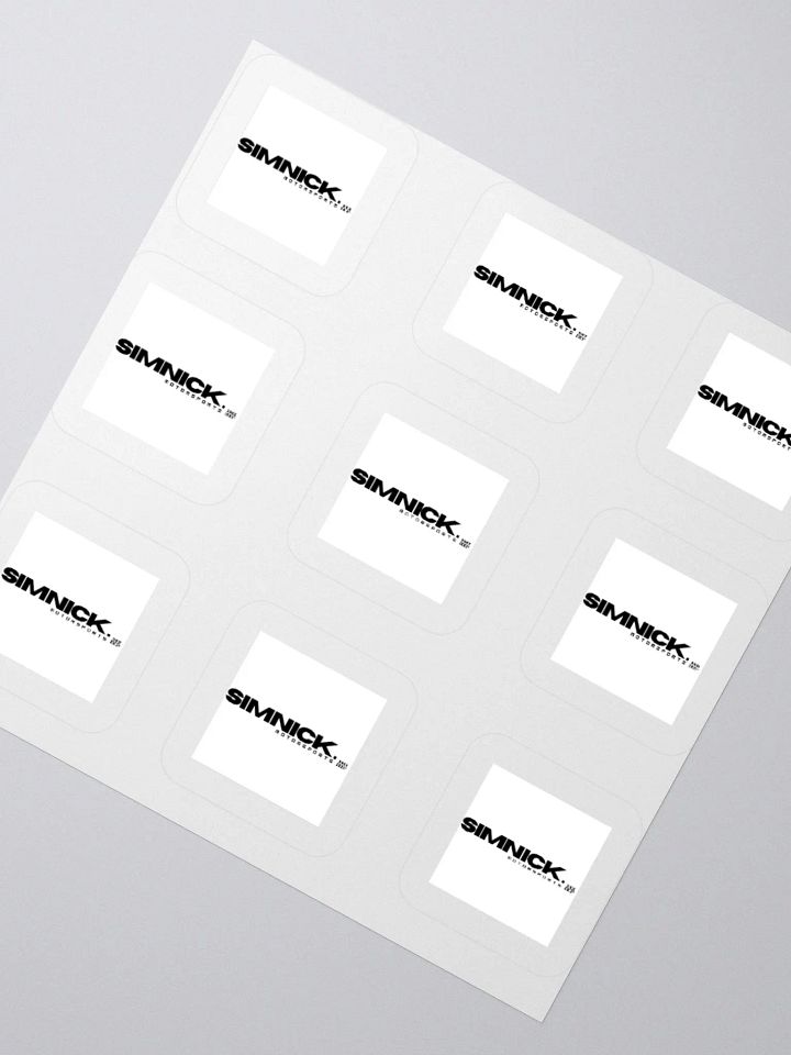 SIMNICK MOTORSPORTS Stickers product image (5)