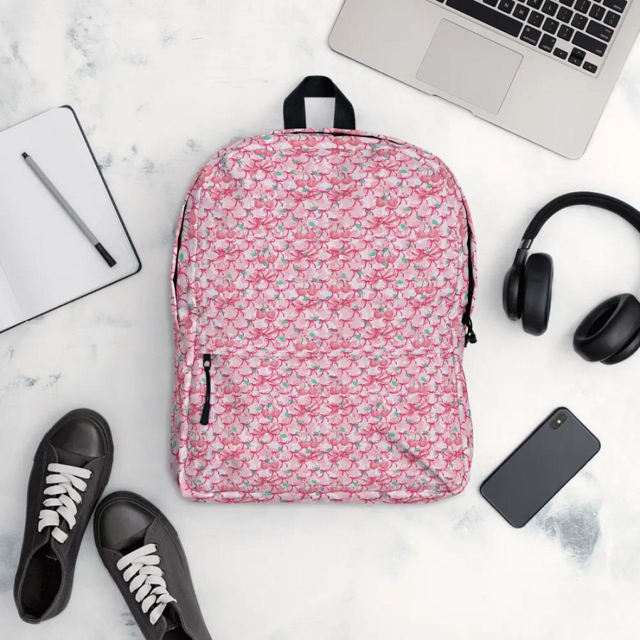 coquette aesthetic design Adventure Backpack for feiminine girls and ladies product image (12)