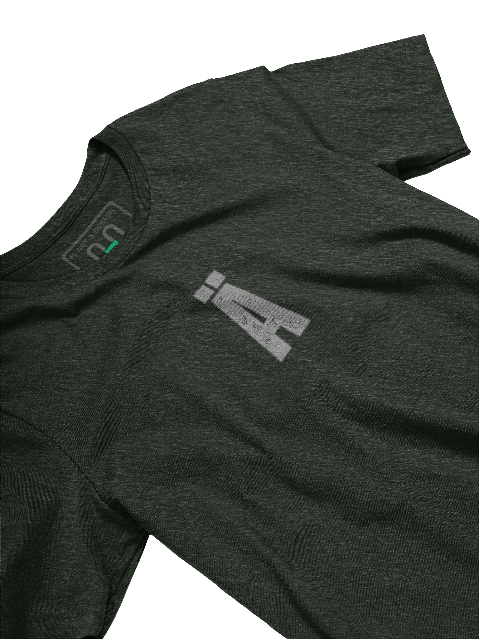 Ä-ttitude Tee – Typography Art Print - M-Art and Design T-Shirt product image (24)