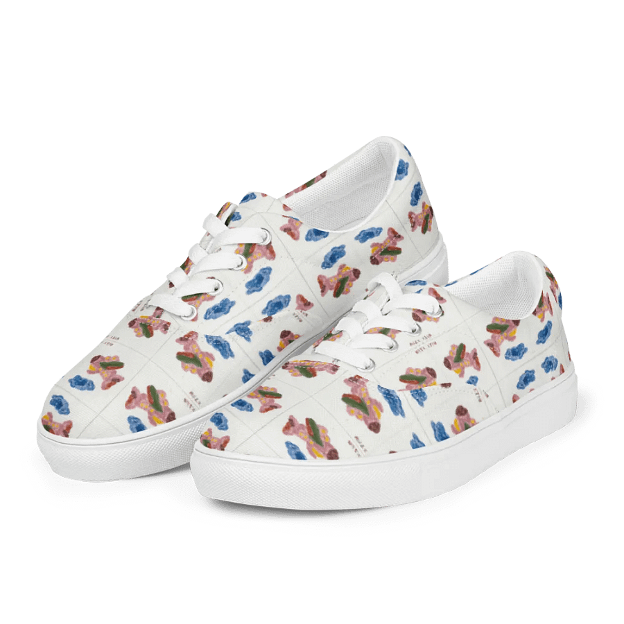 Kid Airplanes (Women's Lace-Up Canvas Shoes) product image (3)