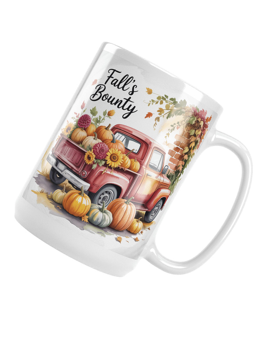 Fall's Bounty Vintage Truck Mug product image (5)
