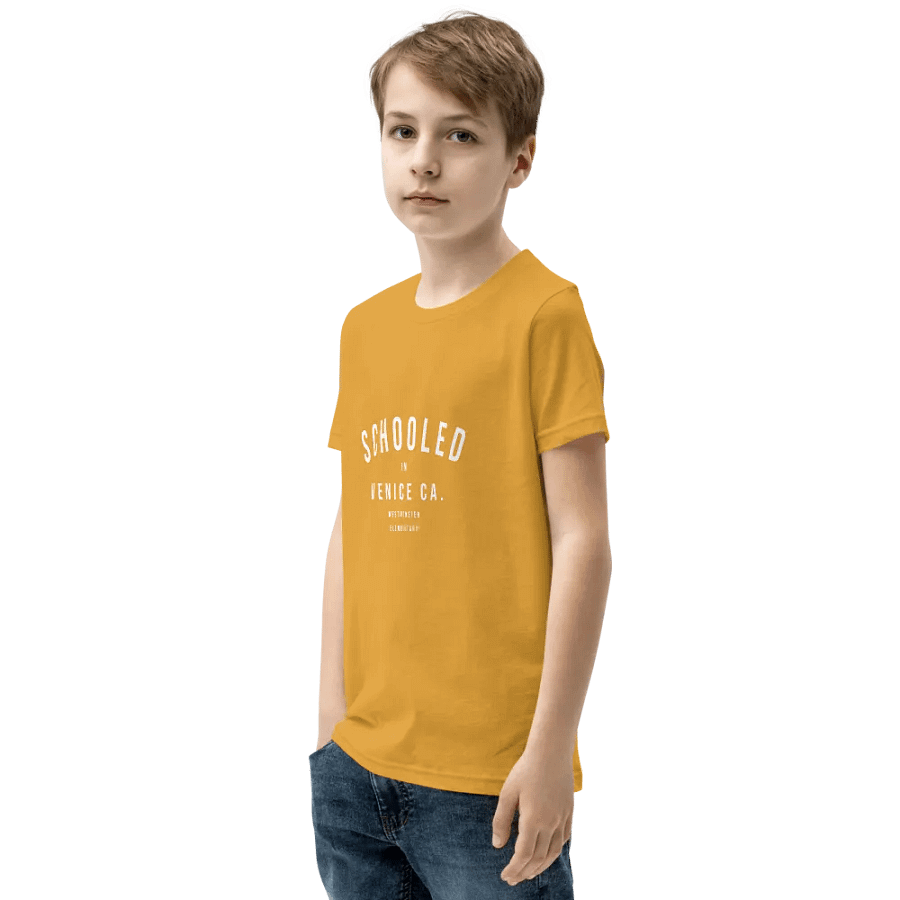 KID'S 'SCHOOLED IN VENICE' TEE, MORE COLORS AVAILABLE product image (3)
