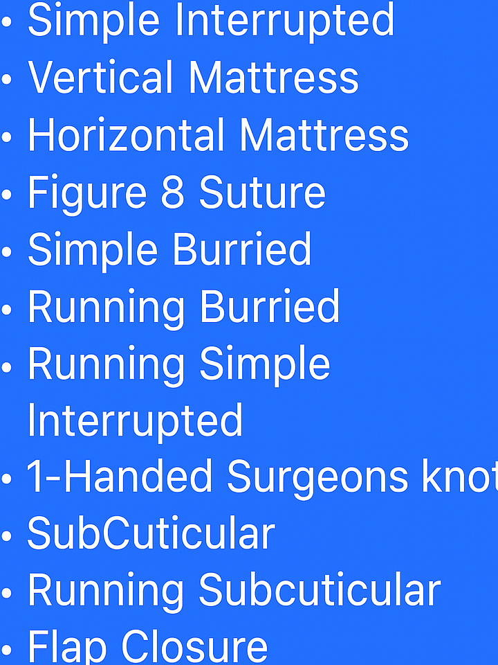 3 Hour Online Suture Workshop product image (1)