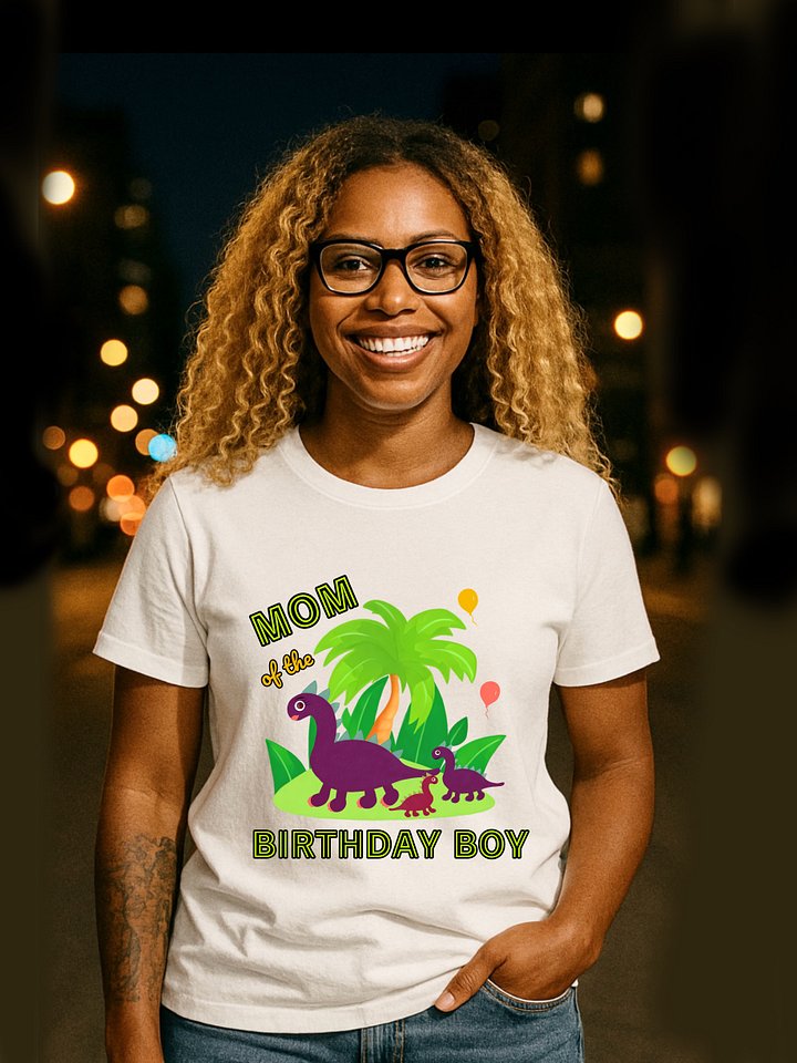 Dino Party Mom T-Shirt product image (1)