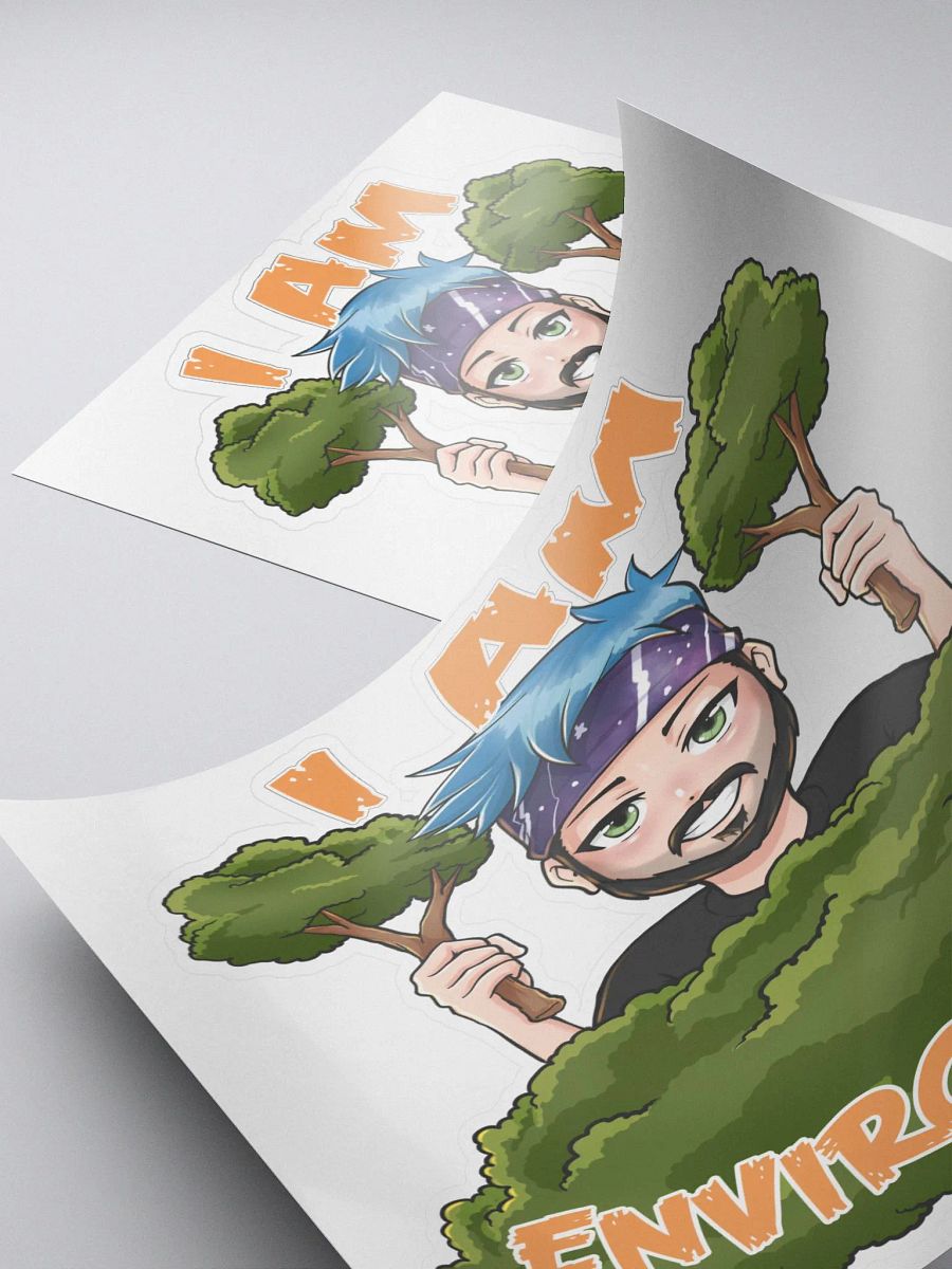 I am environment Sticker! product image (4)
