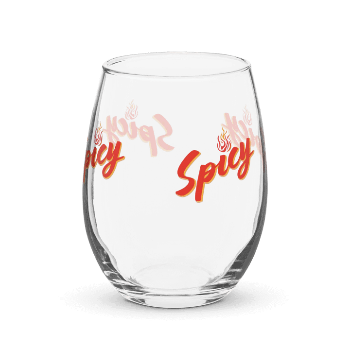Spicy Dodgeball Club Stemless Wine Glass product image (2)