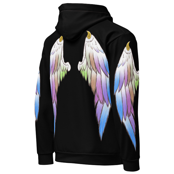 Rainbow Pride Angel Hoodie - Positions C product image (2)