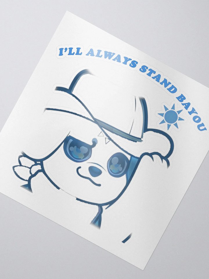 Stand Bayou Sticker product image (2)