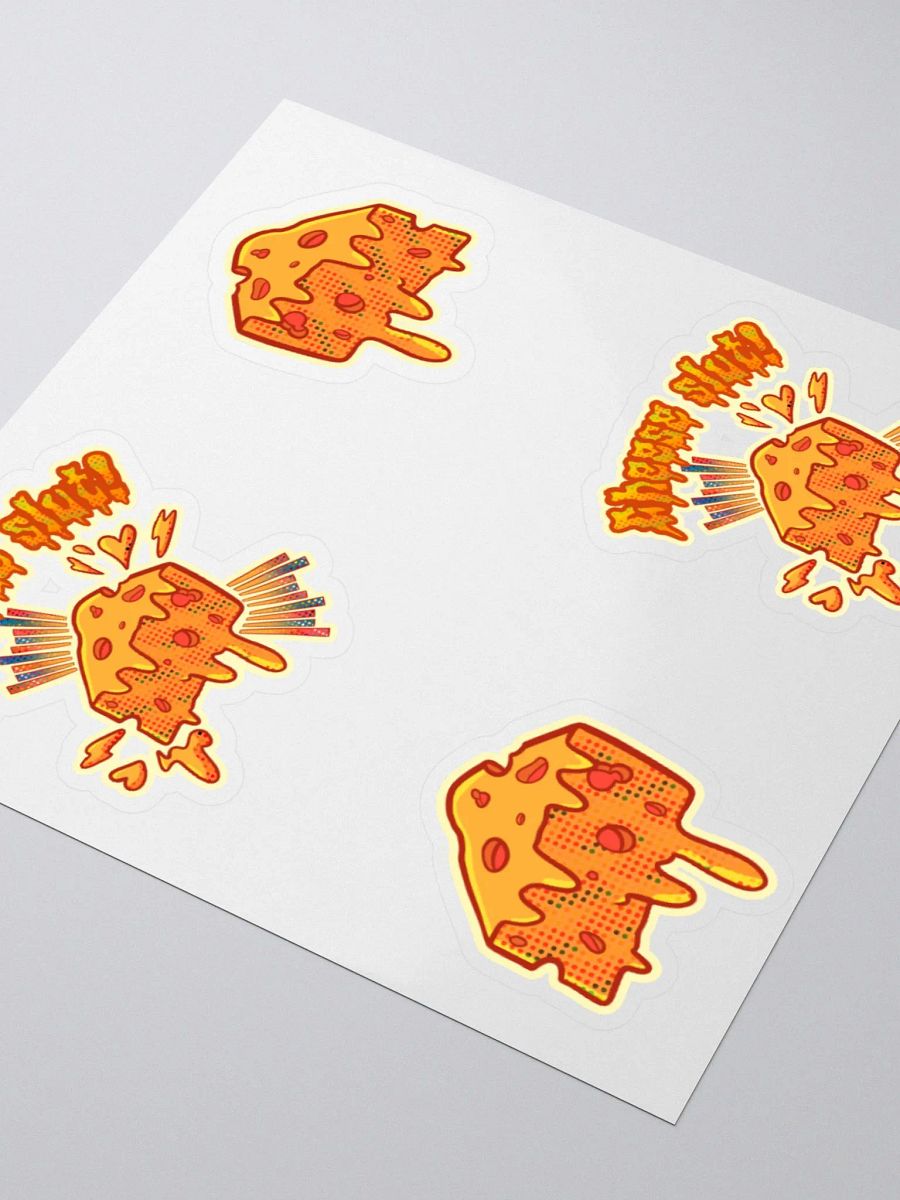 Cheese slut sticker 4pc product image (8)