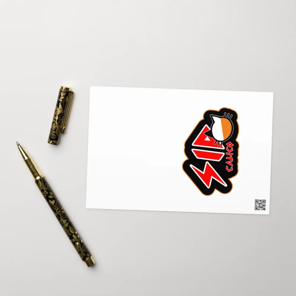 Sid Calico birthday card product image (8)