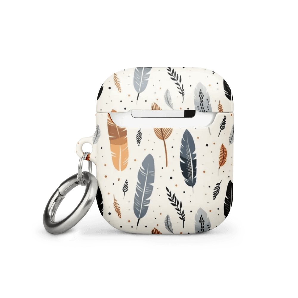 Whispering Feathers All-Over Print AirPods® Case product image (2)