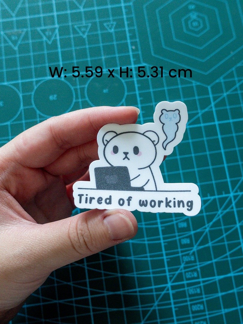 Work meme stickers product image (1)